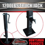 12000 LBS, 5443KG Truck Caravan Trailer Jack Stand.  Crank Handle, 660mm Extension