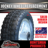10" Trailer Caravan Replacement Rubber Wheel for Jockey Wheel.