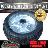 10" Trailer Caravan Replacement Rubber Wheel for Jockey Wheel.