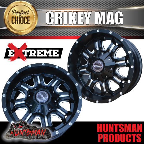 17x9, +18 Offset "Crikey" Mag Wheel 6/139.7 pcd Fit Ranger, Hilux ETC