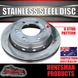 1600Kg Stainless Steel Trailer Hydraulic Ventilated Disc Brake Kit. 6 Stud L/C