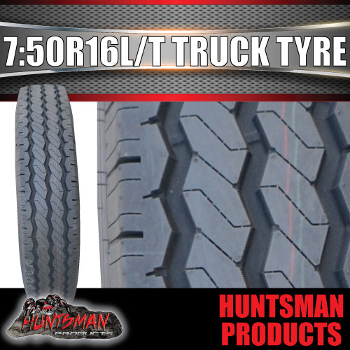 7:50R16 L/T SURETRAC 14PLY 123/121M LIGHT TRUCK TYRE. 7.50 16