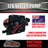 Seaflo 12V Caravan Camper Boat Automatic Water Tank Pump. 11.3LPM 55PSI 3.5A