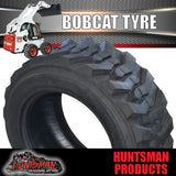 Treadura Bobcat Skid Steer Tyre 10-16.5 HD 10ply. Super Side Walls. 21 Lugs