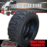 Treadura Bobcat Skid Steer Tyre 10-16.5 HD 10ply. Super Side Walls. 21 Lugs
