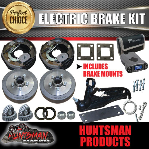 10" Trailer Electric Brake Kit inc Coupling Kit & P3 Controller.