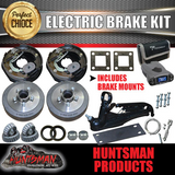 10" Trailer Electric Brake Kit inc Coupling Kit & P3 Controller.