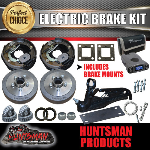 10" Trailer Electric Brake Kit inc Coupling Kit & P3 Controller.