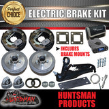 10" Trailer Electric Brake Kit inc Coupling Kit & P3 Controller.