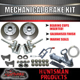 10" Galvanised 5 Stud Boat Trailer Mechanical Disc Brake & coupling kit.