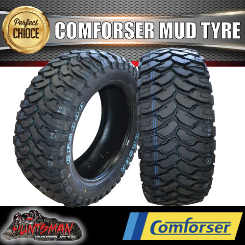 33x12.5R18 L/T Comforser CF3000 MUD TYRE. 33 12.5 18