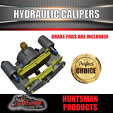 10.9" Dacromet Ventilated Trailer Caravan Hydraulic Disc Full Brake Kit.