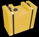 90 LITRE UPRIGHT DIESEL TANK WITH MOUNT KIT.  DPRV90-MK