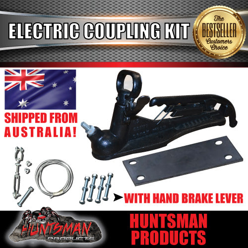 10" 5 Stud Trailer Electric Drum Brake & Coupling Kit.