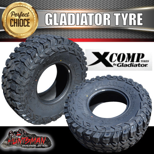 Set of 4 Gladiator X Comp A/T LT 315/70R17 126/123S E (10 Ply) (RWL Set of 4 Gladiator X Comp A/T LT 315/70R17 126/123S E (10 Ply) (RWL