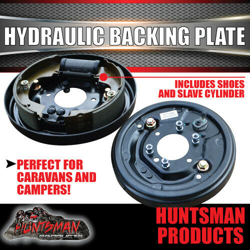 9" Trailer Hydraulic Drum Brake Kit + Coupling & Fitting Kit. 5 & 6 Stud