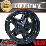 17x9, 0 Offset Deadset Mag Wheel Rim 6/139.7 pcd Fits Patrol, Hilux, Ranger, BT50, Triton, Nissan etc