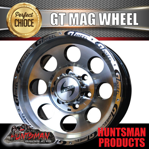 15X8 GT ALLOY MAG WHEEL 4X4 4WD 6/139.7 0 OFFSET
