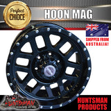 17x9, 0 Offset Hoon Mag Alloy Wheel Rim 6/139.7 pcd.  Fits Patrol, Hilux, Ranger, Triton, Prado ETC