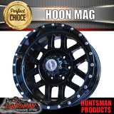 17x9, 0 Offset Hoon Mag Alloy Wheel Rim 6/139.7 pcd.  Fits Patrol, Hilux, Ranger, Triton, Prado ETC