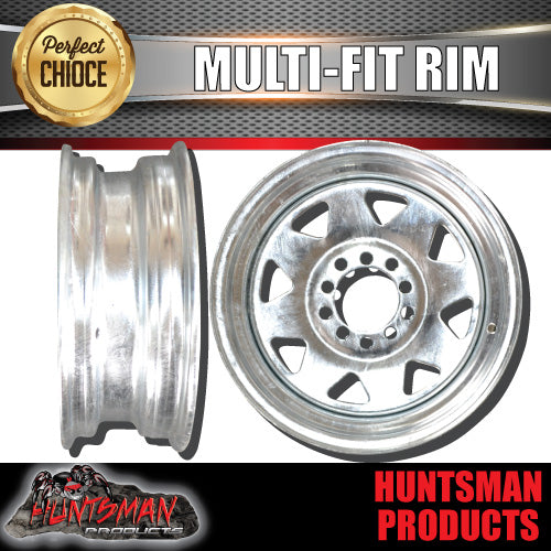 13" Galvanised Sunraysia Boat Trailer Multi fit Wheel Rim suit Ford & HT Pattern