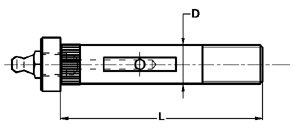 x2 Greasable Rocker Roller Middle Arm Replacement High Tensile Bolt 19MM X 85MM