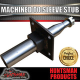 1600KG DIY Off Road Trailer Kit. Electric Brakes. Outback Springs, Stub Axles..