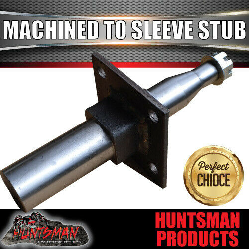 2000KG DIY Off Road Trailer Kit. Outback Springs, 12" Brakes Stub Axles coupling