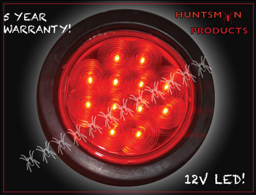 Roadvision Stop Tail Circular LED 4" Rear Light