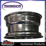 16x8 5 Stud Black Thunder Rim 0 Offset 5/150 PCD suits Landcruiser 79-100 Series