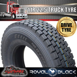 11R22.5 ROYAL BLACK TRUCK TYRE 148/145M 16PLY- DRIVE.