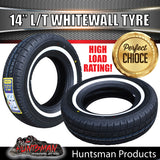 195R14C 106/104R Comforser CF300 14" Commercial Whitewall Tyre. 25mm White Line 195 14