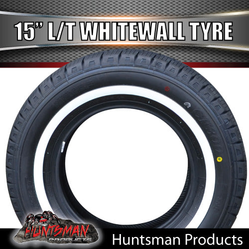 205/75R15C 110/108R Comforser CF300 15" Commercial Whitewall Tyre. 25mm White Line 205 75 15