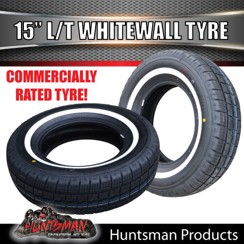 205/70R15C 106/104R Comforser CF300 15" Commercial Whitewall Tyre. 25mm White Line 205 70 15