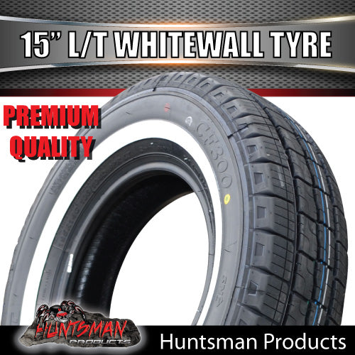 205/70R15C 106/104R Comforser CF300 15" Commercial Whitewall Tyre. 25mm White Line 205 70 15