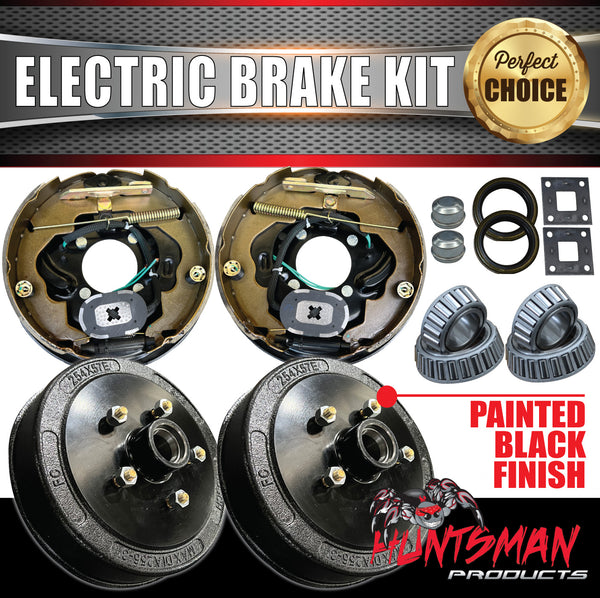 10" 5 Stud Trailer Caravan Electric Drum Brake Kit