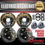 10" 6 Stud Trailer Caravan Electric Drum Brake Kit