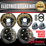 10" 6 Stud Trailer Caravan Electric Drum Brake Kit.
