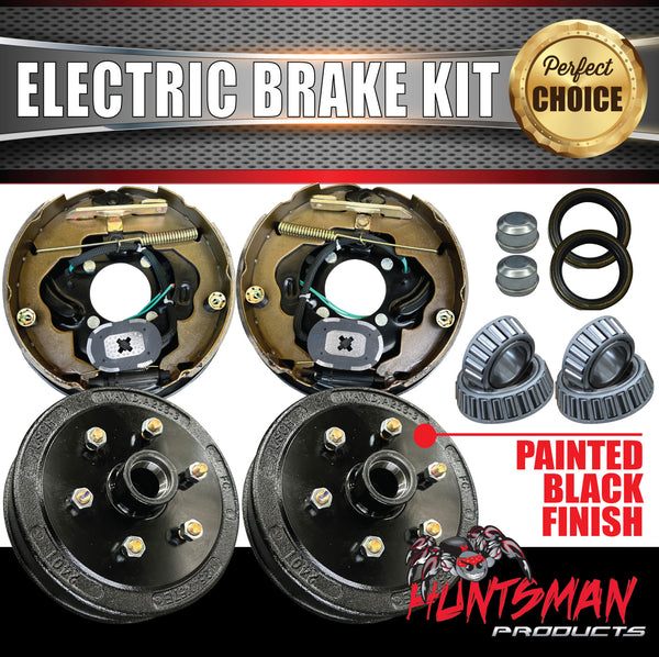 10" 6 Stud Trailer Caravan Electric Drum Brake Kit.