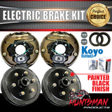 10" 6 Stud Trailer Caravan Electric Drum Brake Kit & Japanese Koyo Bearings!.