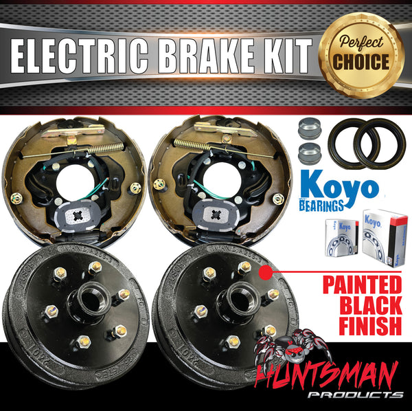 10" 6 Stud Trailer Caravan Electric Drum Brake Kit & Japanese Koyo Bearings!.