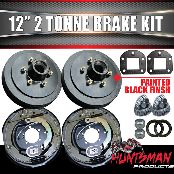 12" 2000Kg Trailer Caravan Electric Drum Brake Kit Suit Huntsman & Alko. 30210 & 15123