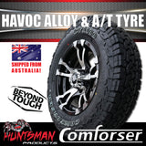 14" & 175/70R14 RA1100 Ford Stud Havoc Trailer Caravan Mag Rim & All Terrain Tyre