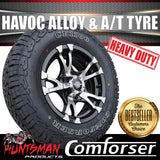 14" & 185R14 LT CF1100 Ford Stud Havoc Trailer Caravan Mag Rim & All Terrain Tyre