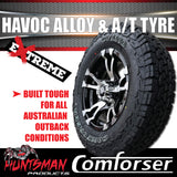 14" & 185R14 LT CF1100 Ford Stud Havoc Trailer Caravan Mag Rim & All Terrain Tyre