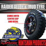 13x5 Ford Stud Red Band Raider Trailer Alloy Rim & 165/80R13 LT Comforser Mud Tyre