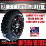 13x5 Ford Stud Red Band Raider Trailer Alloy Rim & 165/80R13 LT Comforser Mud Tyre