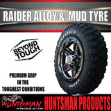 13x5 Ford Stud Silver Band Raider Trailer Alloy Rim & 165/80R13 LT Comforser Mud Tyre