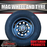 15" 6 Stud Trailer Caravan Baby Mongrel Alloy Mag Wheel Rim & 195R15C Tyre