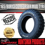 13x4 Ford Galvanised Boat Trailer Rim & 165/80R13 LT Comforser Mud Tyre